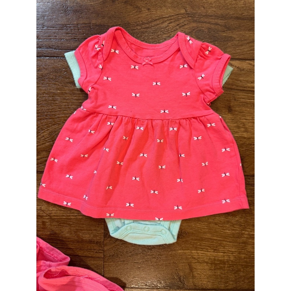 Baby Girl 3 Months Summer Clothes Shorts Dresses Outfits Loved By Mommy Bundle - Picture 12 of 13